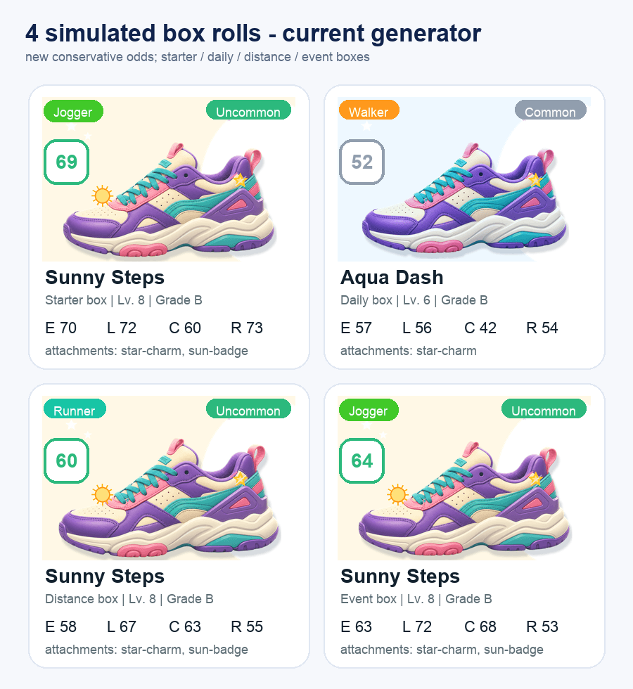 KixMove four random sneaker roll preview